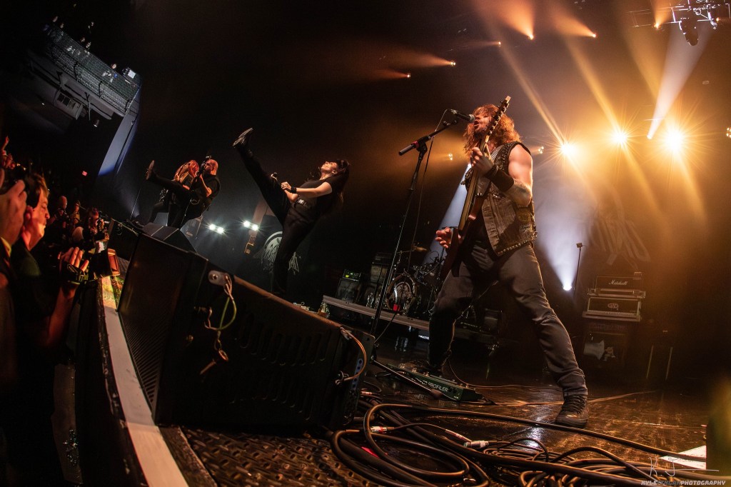 Unleash the Archers at  Mad With Power, Photo by Kyle Finlan Photography